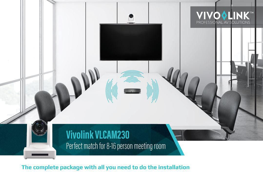 Vivolink VLCAMBDL1 – Konferenz-Bundle, Weiss