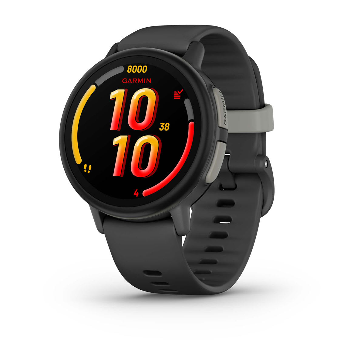 Garmin Bounce 2 43 mm GPS + Cellular – Polymer Grau, Sportarmband, 50 m, für Android, iPhone