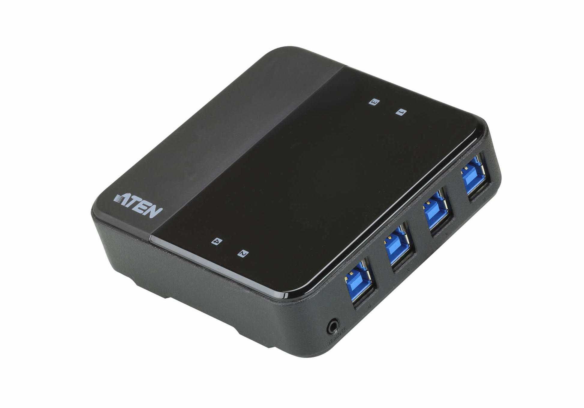ATEN US3344 USB-Hub – USB, 4× USB-A, 4× USB-B, 5 Gbit/s
