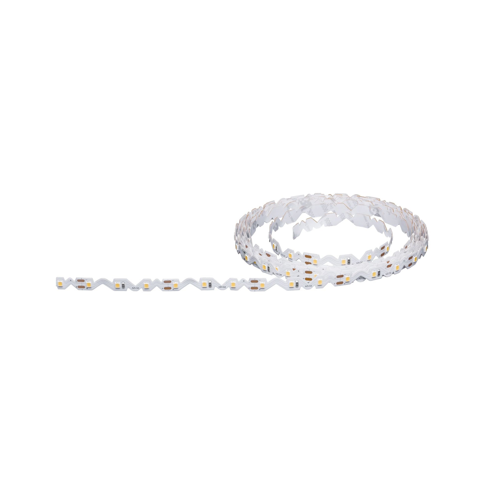 Paulmann LED-Strip FlexLED 3D – 3 m, 960 lm, 8 W, 3000 K, dimmbar, inkl. Netzteil, weiss