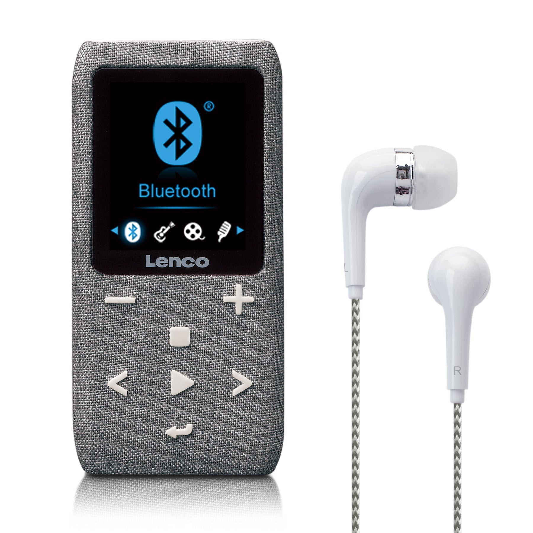 Lenco Xemio-861, MP3 Player, 8GB, grau