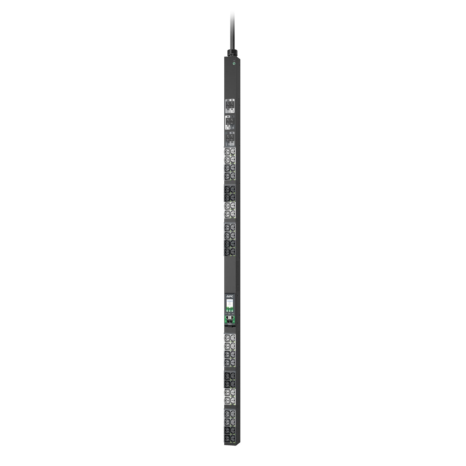 APC NetShelter Rack PDU Advanced Switched 17,3 kW – Dreiphasig, LCD – 0U Vertikal – C13, C15, C19, C21