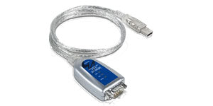 Moxa UPort 1130 Seriell-Adapter USB-A zu RS-422/485 (DB-9) – bis 921'600 Baud, USB 1.1, mit Terminal-Block