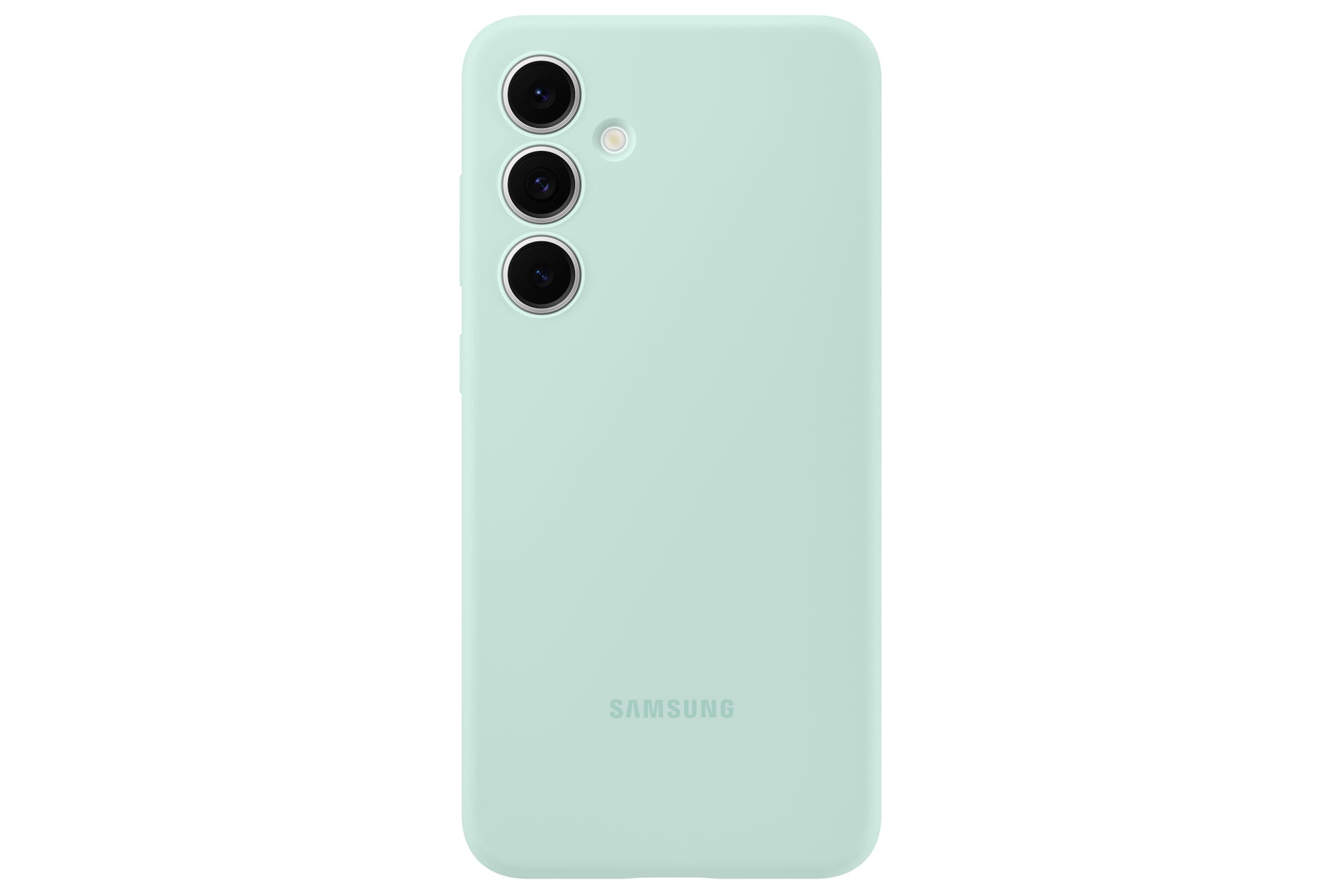 Samsung Backcover – für Samsung Galaxy S24 FE – Mint – Silikon, stossfest