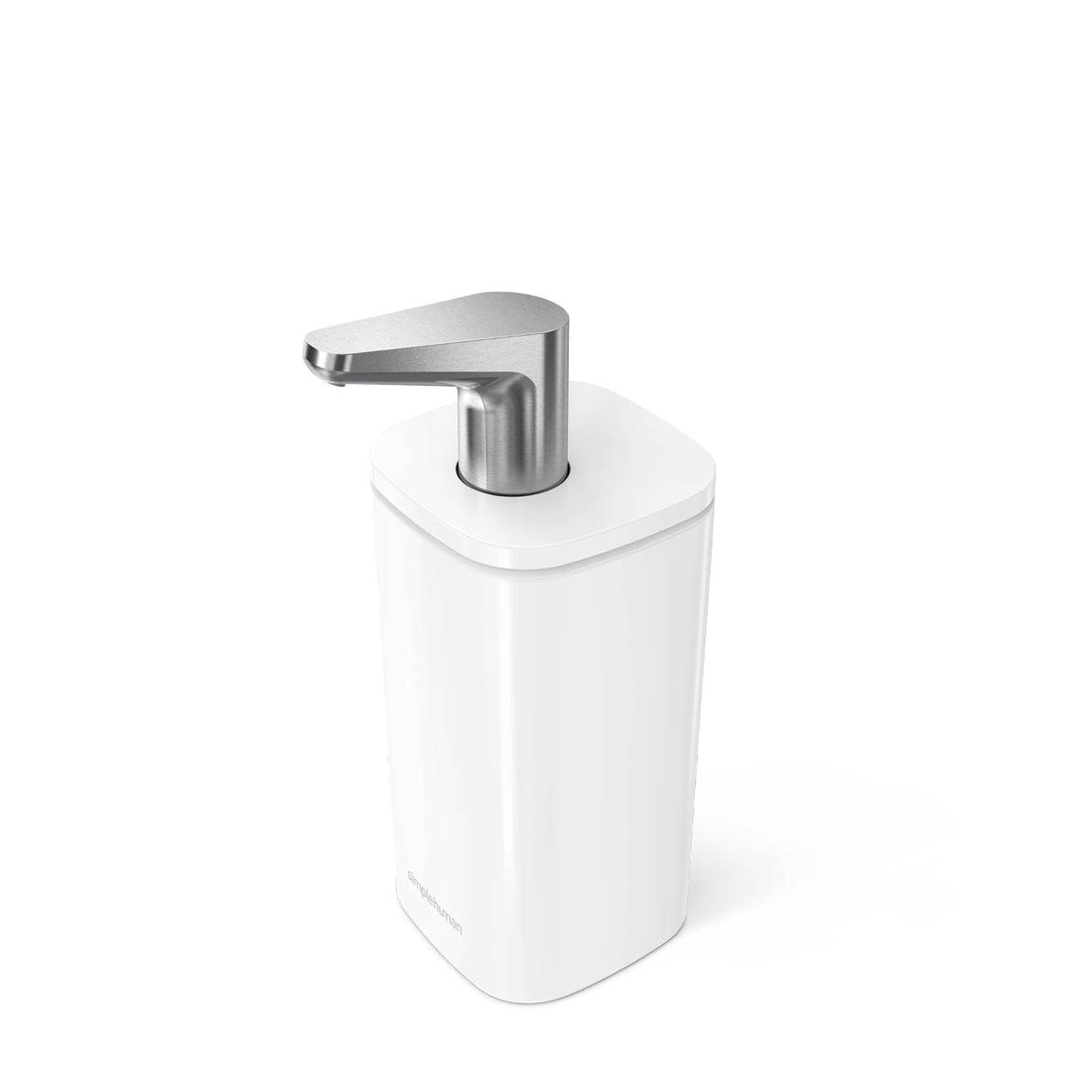 Simplehuman KT1193 Seifenspender – Edelstahl, Weiss, 295 ml