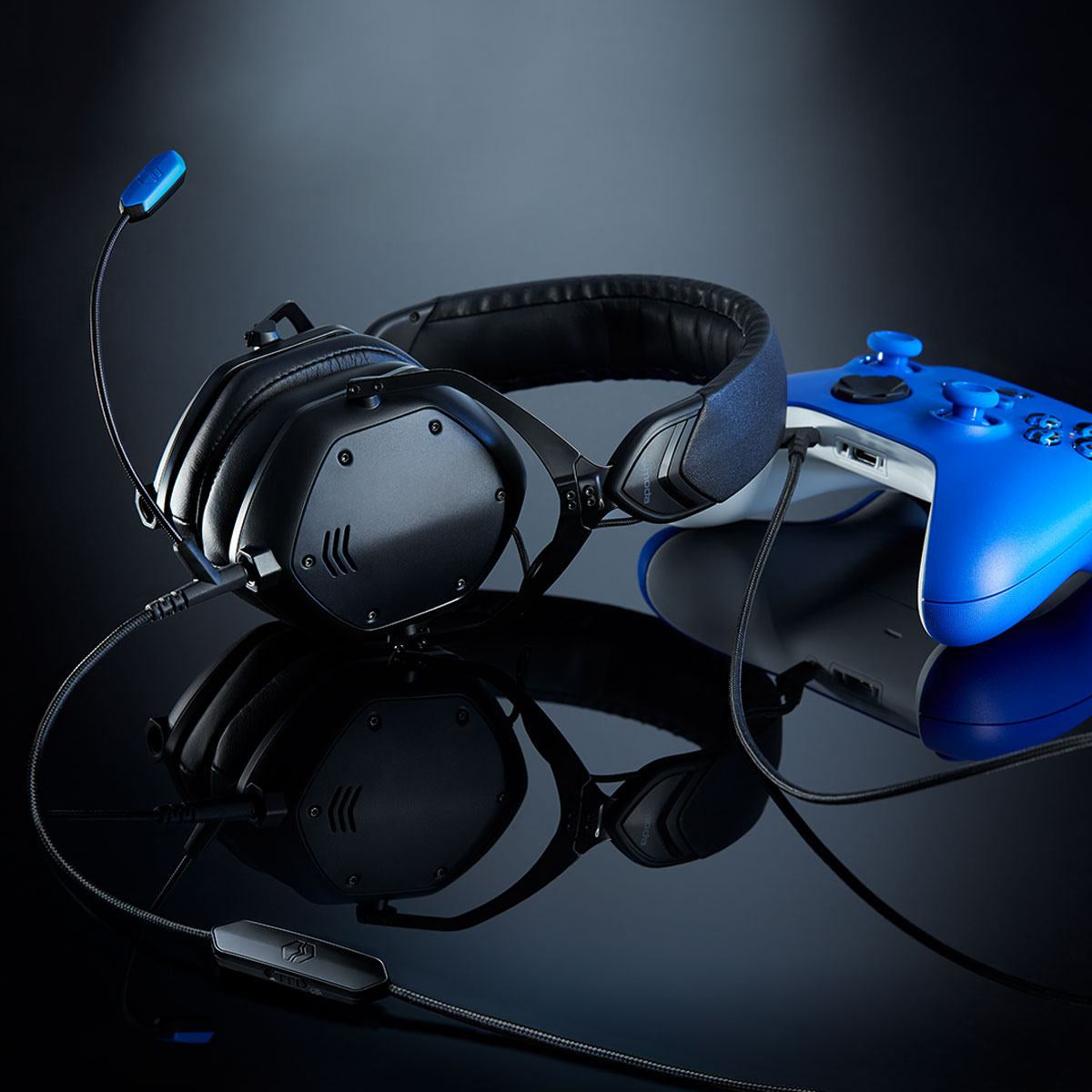V-MODA BOOM PRO X – Kontakt-Mikrofon – für Kopfhörer – 3,5 mm, 2 m, Stummschaltung – schwarz