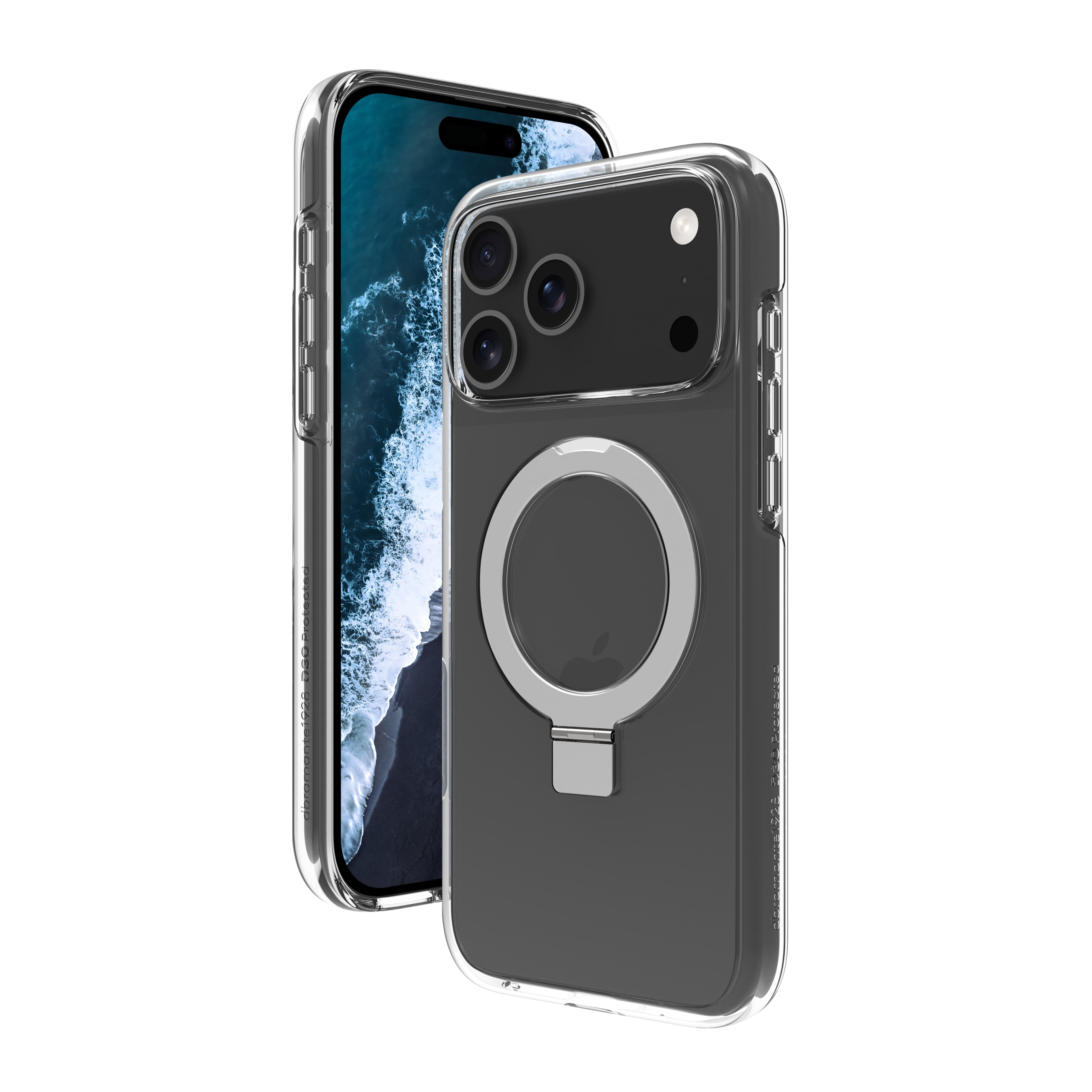 dbramante1928 Iceland Ultra D3O Backcover – für Apple iPhone 17 Pro Max, Transparent, bis 4 m Sturzsicher