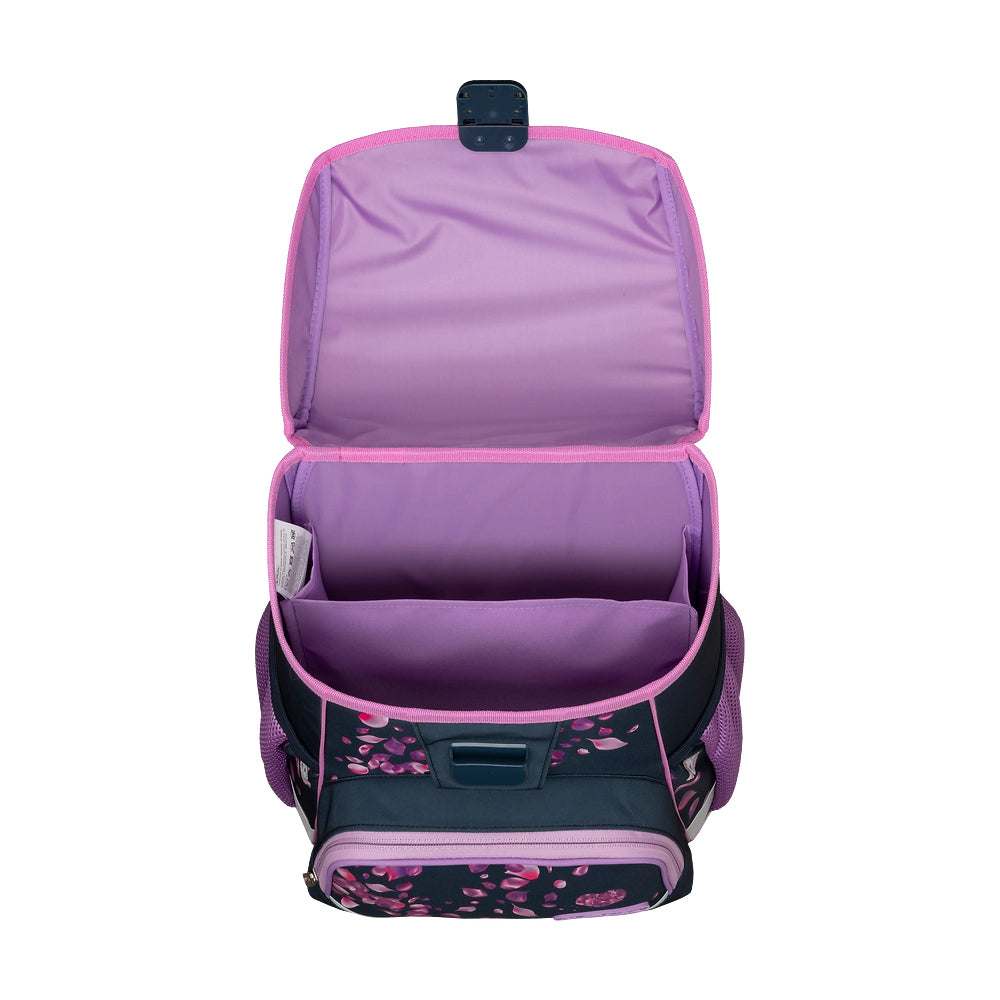 Herlitz Loop Plus – Schulrucksack, Blossom Dance, 17 l, 37×22×31 cm, ergonomisches Rückenpolster