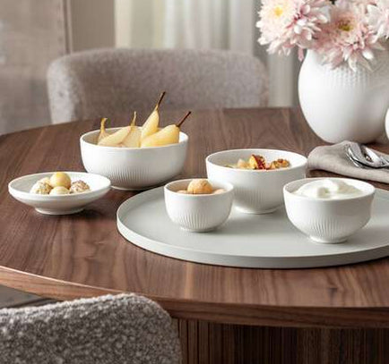 Villeroy & Boch Afina Schüssel – 0,21 l, Porzellan, Weiss