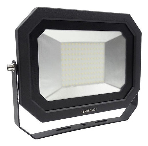 NORDRIDE Aussenwandleuchte – 31×20,2 cm – 11 500 lm, 100 W – Kaltweiss, 5000 K – IP65 – Netzbetrieb – Schwarz