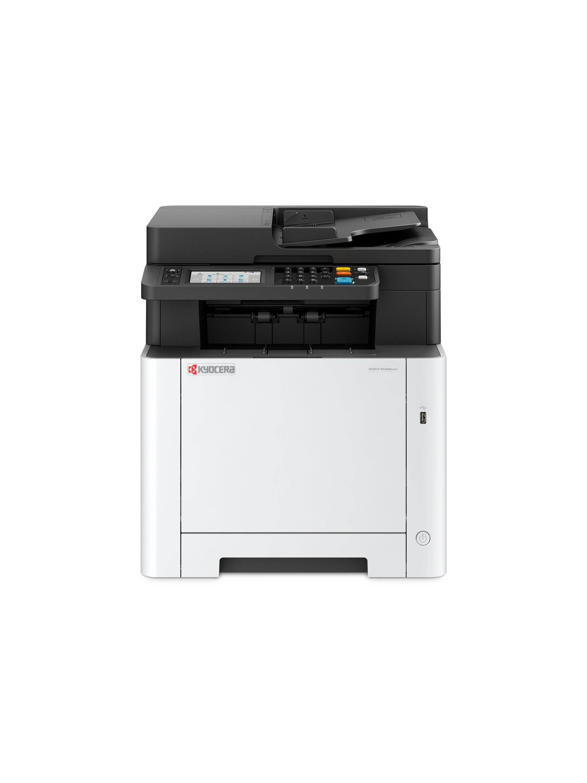 Kyocera ECOSYS MA2600CWFX – Farbiges Laser-MFP A4, 4-in-1 – USB/LAN/WLAN – Duplex, ADF – 26 Seiten/Min S/W