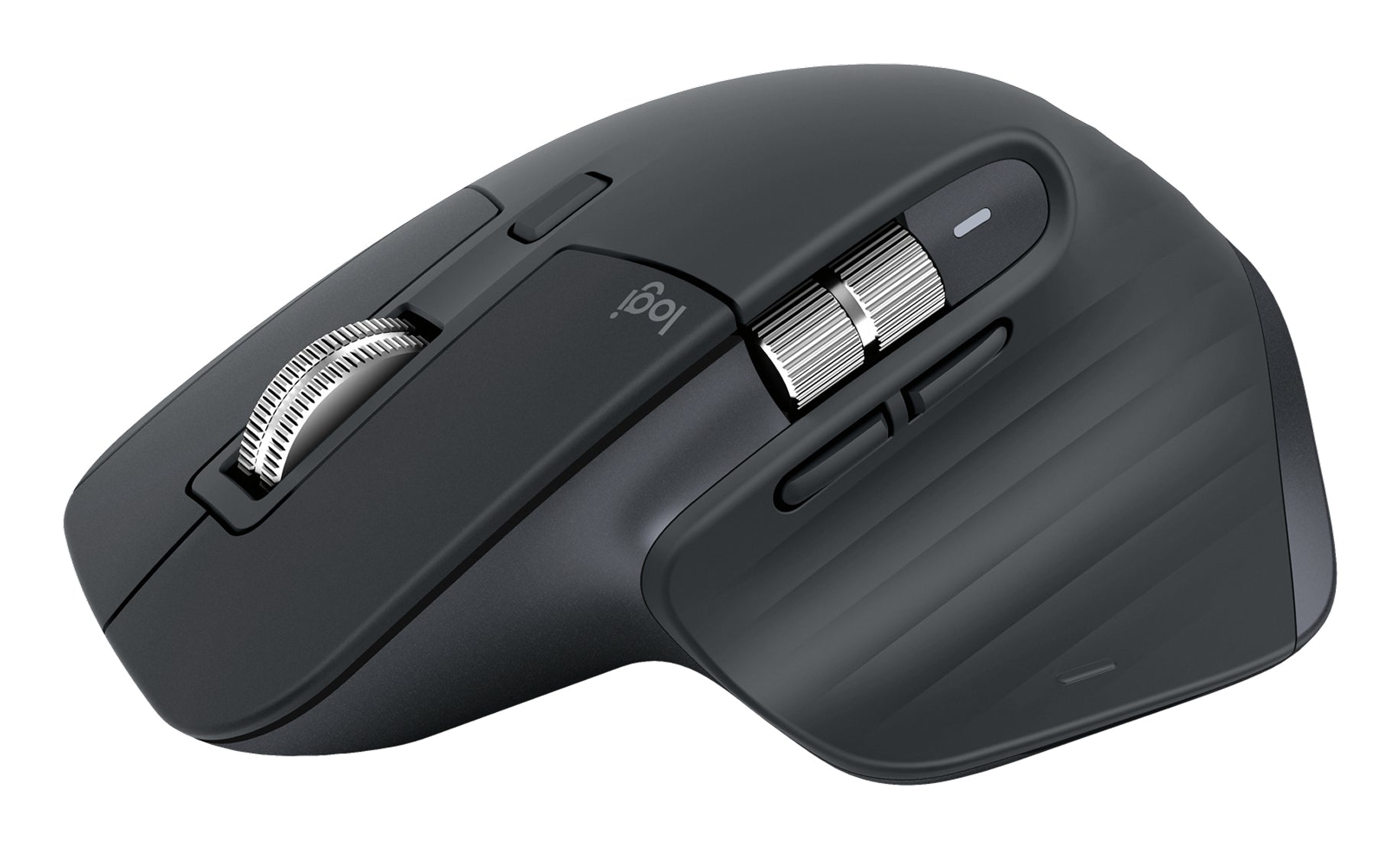 Logitech MX Master 3S Bluetooth Edition Maus – kabellos, USB-A, für Rechtshänder, grau/graphit