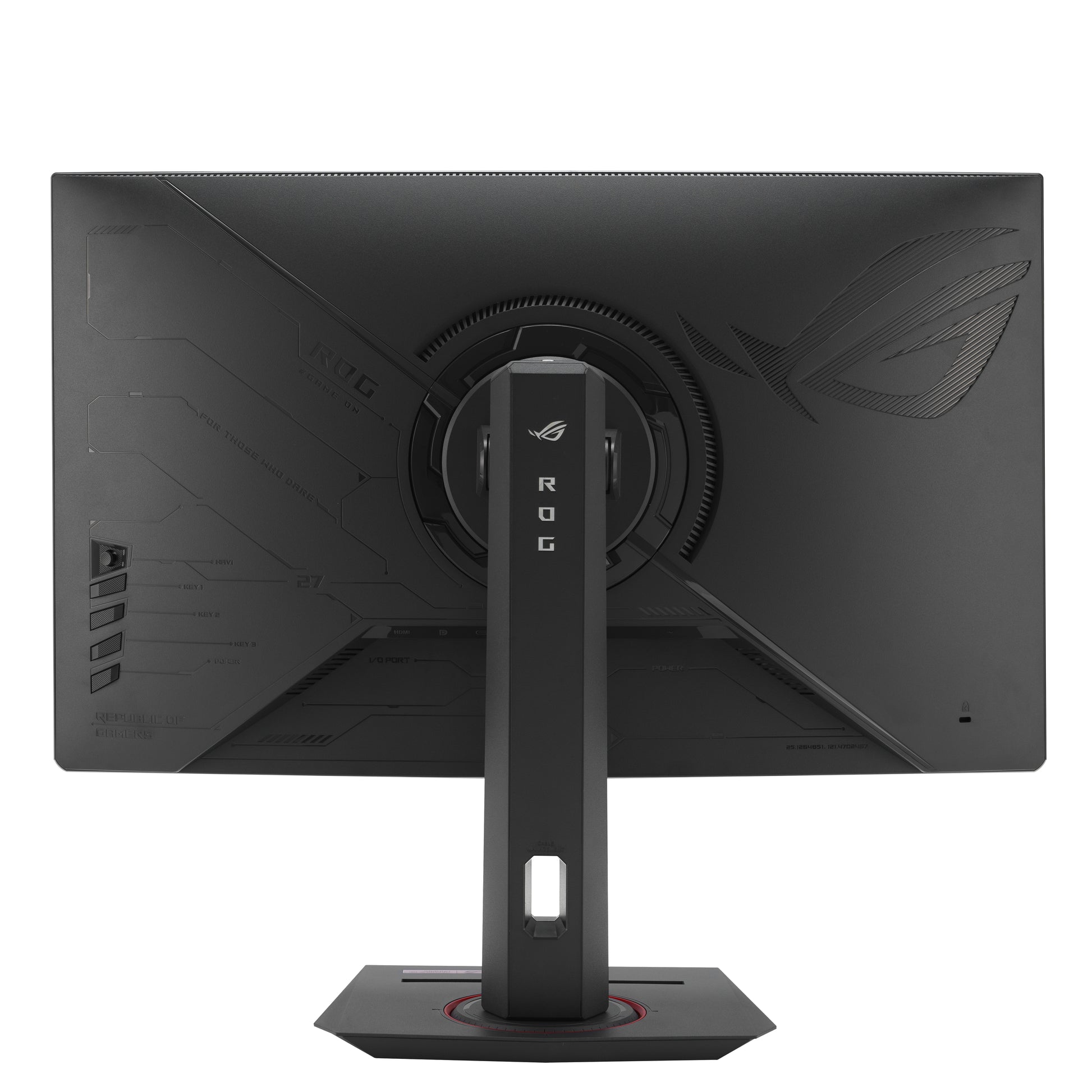 ASUS ROG Strix XG27WCMS – Monitor, 27", Fast VA, 280 Hz, 400 cd/m², Gebogen, USB-C, VESA 100 × 100, Schwarz