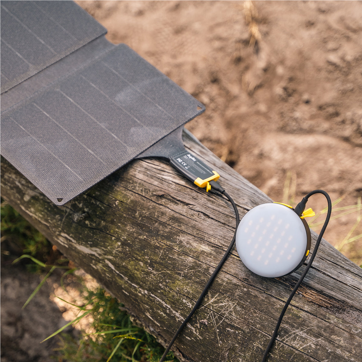 Aqiila Lightbird BL10 Outdoor Powerbank 10'000 mAh – 20 W PD, 1× USB-C, 1× USB-A, IP67, schwarz