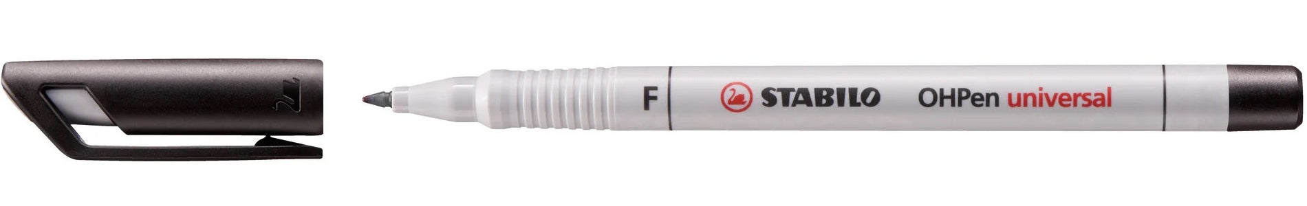 STABILO Non-Permanent-Marker OHPen – fein 0,7 mm – schwarz – trocken abwischbar