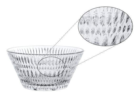 Nachtmann Dessertschale – 2er Set, 740 ml, Ø 16,5 cm, Kristallglas, Transparent, spülmaschinenfest