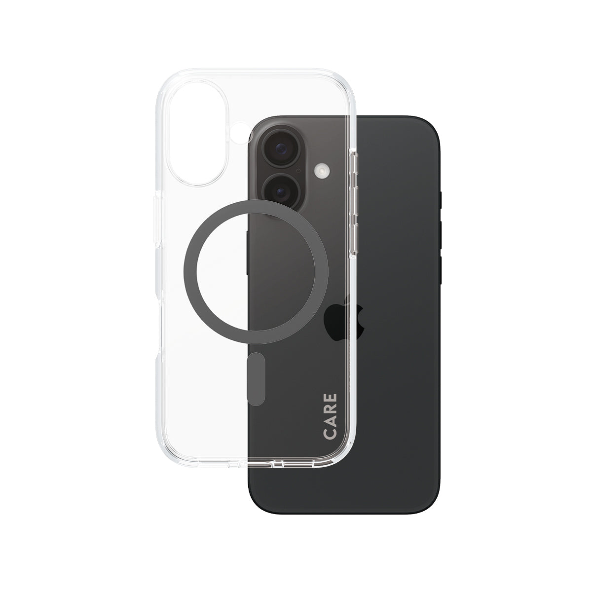 PanzerGlass Backcover Flagship – für Apple iPhone 16 – schwarz – MagSafe-kompatibel