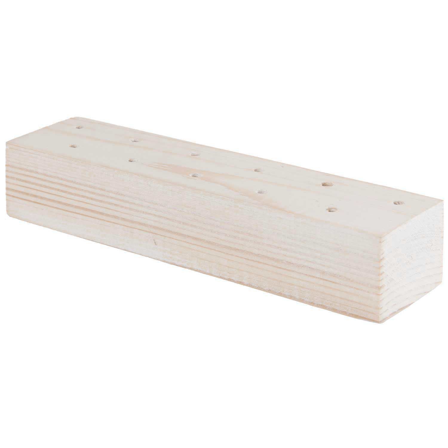 Rico Design Holzständer – für 4 × 5 × 21 cm – Holz, weiss