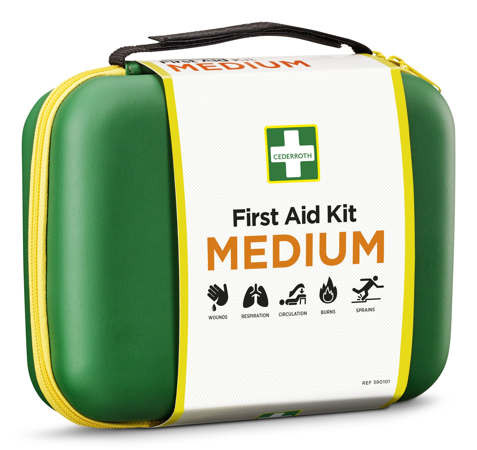 Cederroth Erste-Hilfe-Set Mittel Softcase – Gefüllt – 231 × 190 × 78 mm