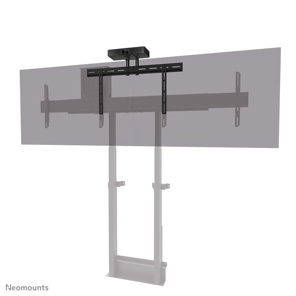 Neomounts AV50-500BL – Dreh-Adapter für Displays 43–110", VESA 200×200–800×600 mm, Traglast 5 kg, Schwarz