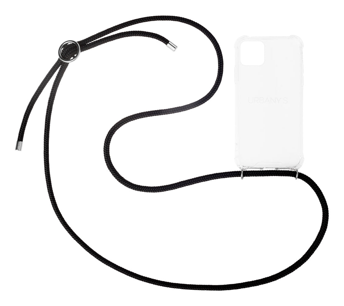 Urbany's Necklace-Hülle – für Apple iPhone Air – schwarz – mit Kordel