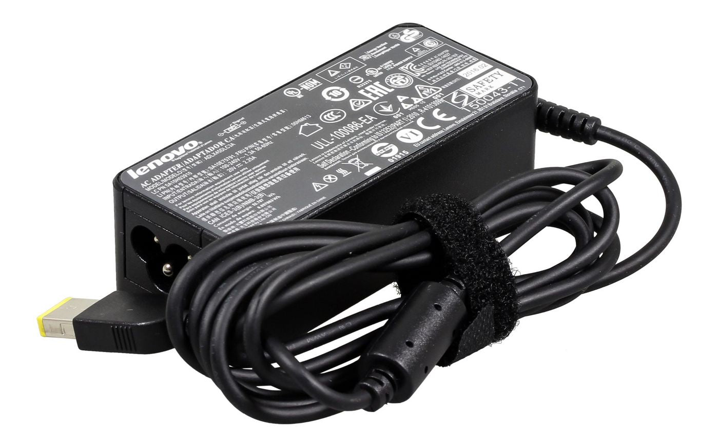 Lenovo 5A10H03910 Netzteil 45 W – 20 V/2,25 A, 100–240 V 50/60 Hz – für Notebook – schwarz