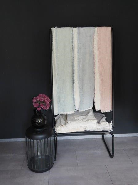 Eskimo Wohndecke Artemis – 140 × 210 cm, Baumwolle, Sand