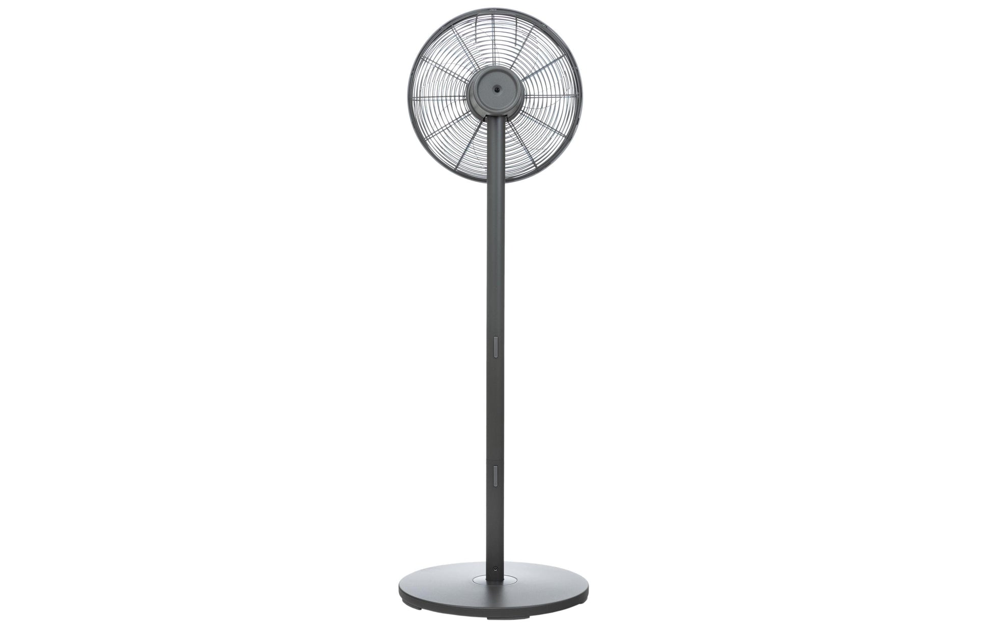 Furber. FURBER Standventilator Vayu-Touch Maxi – 35 cm, 8 Stufen, oszillierend, Timer, Fernbedienung, 20 W, Grau