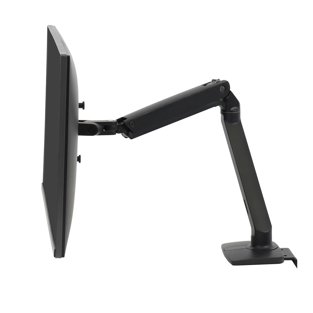 Ergotron MXV – Monitorarm, Tischklemme, matt schwarz