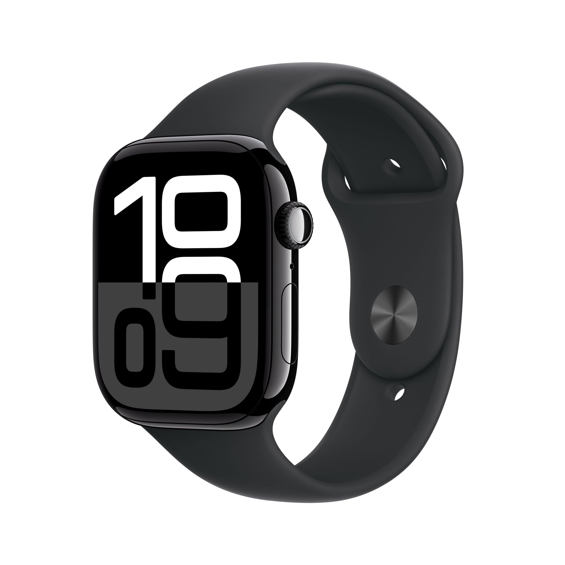 Apple Watch S10 – Smartwatch – 46 mm, GPS, OLED, 50 m, Jet Black Aluminium, Bandgrösse M/L