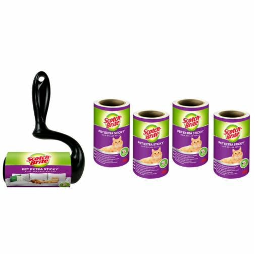 Scotch-Brite Kleiderroller Large Surface – Kunststoff, Schwarz, für Kleidung
