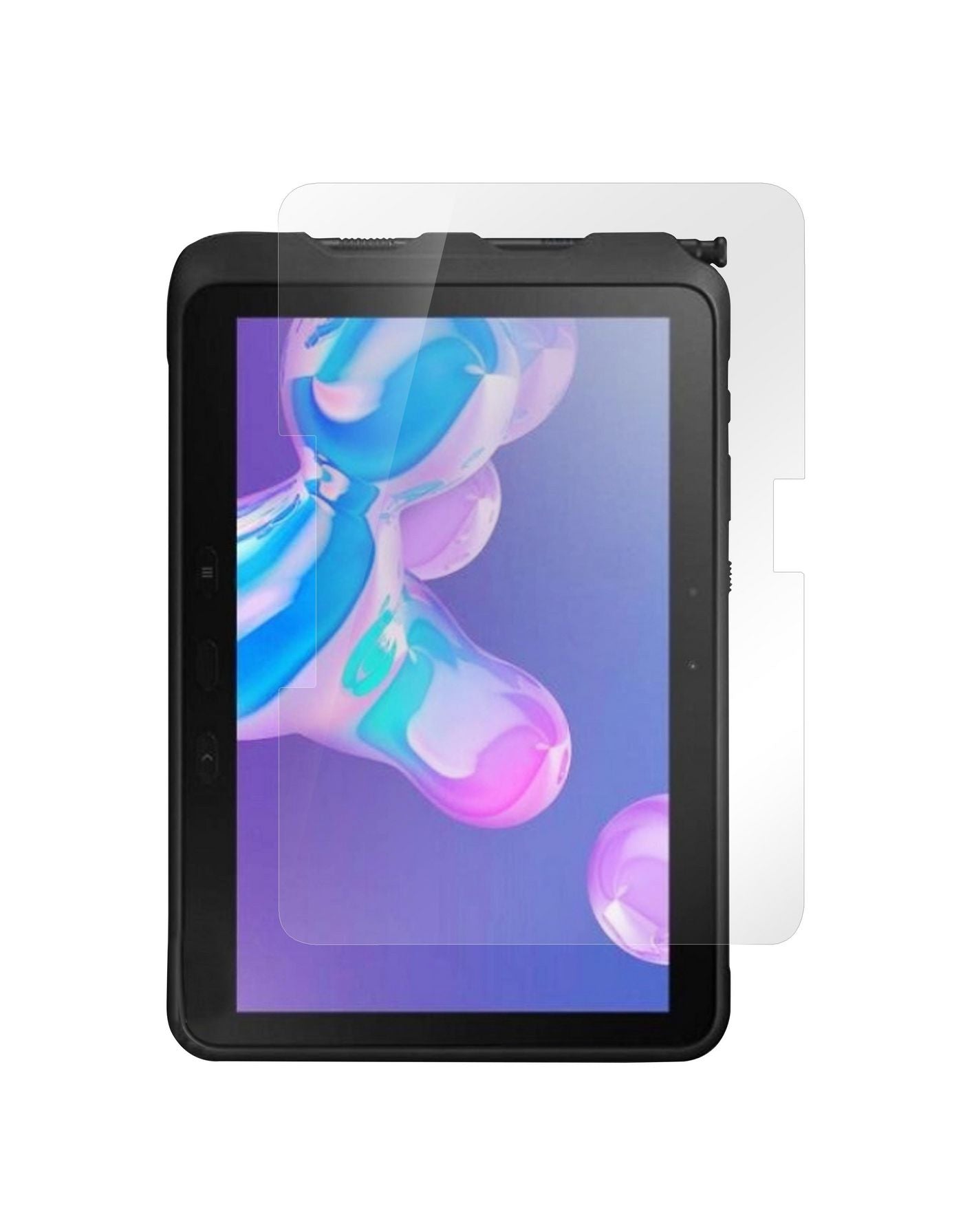 eSTUFF Panzerglas für Samsung Galaxy Tab Active Pro – 9H, Anti-Fingerprint