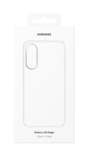 Samsung Backcover – für Samsung Galaxy S25 Edge – schwarz – Leder