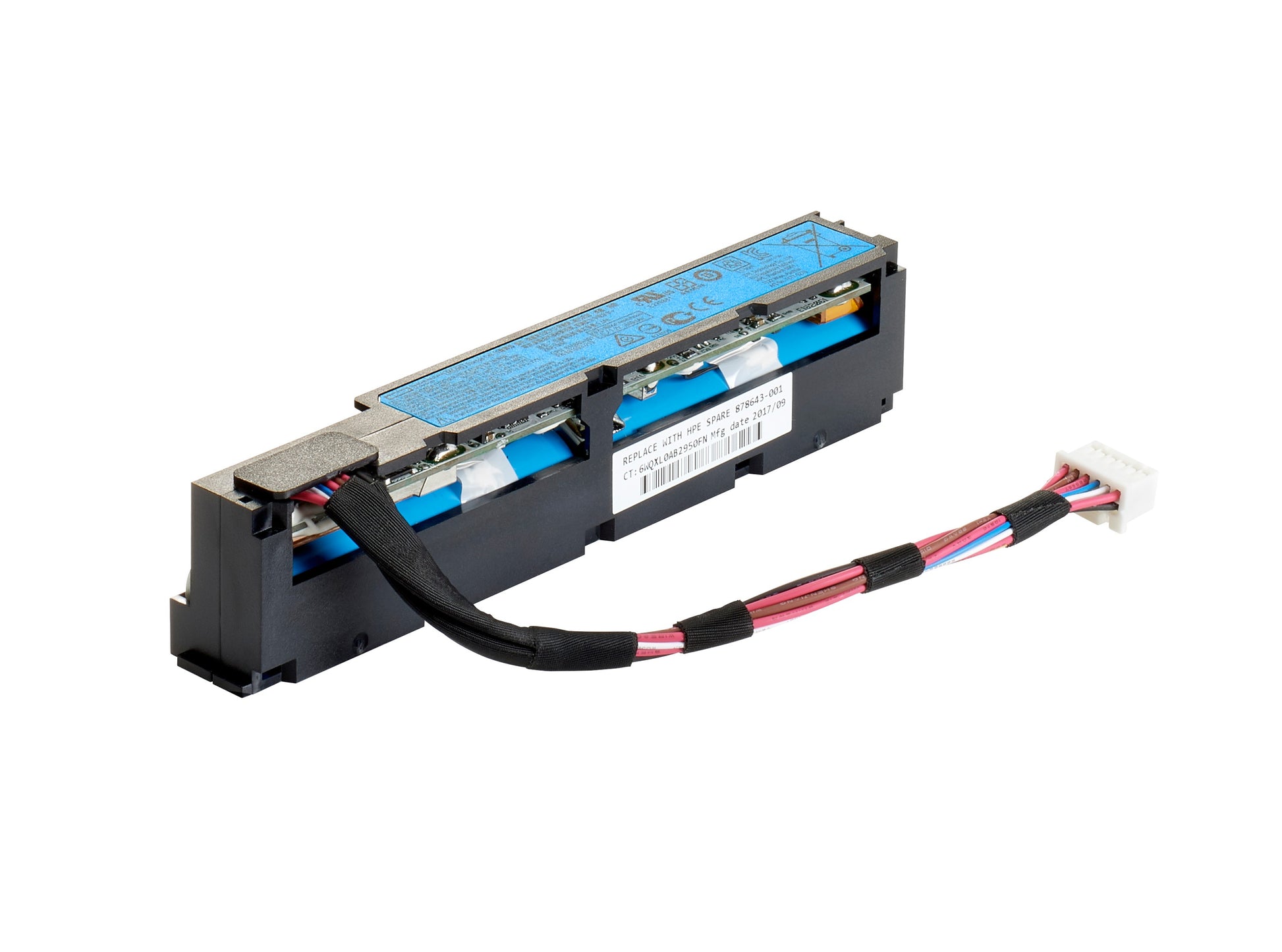HPE Smart Storage Batterie 96 W – Li‑Ion – für HPE ProLiant DL360/DL380 (Gen9 & Gen10) und andere – schwarz