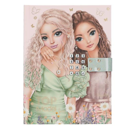 Depesche Tagebuch TOPModel Sommer – mit Code, Musik, Verschluss – 80 Seiten – 150 × 205 mm – Hardcover