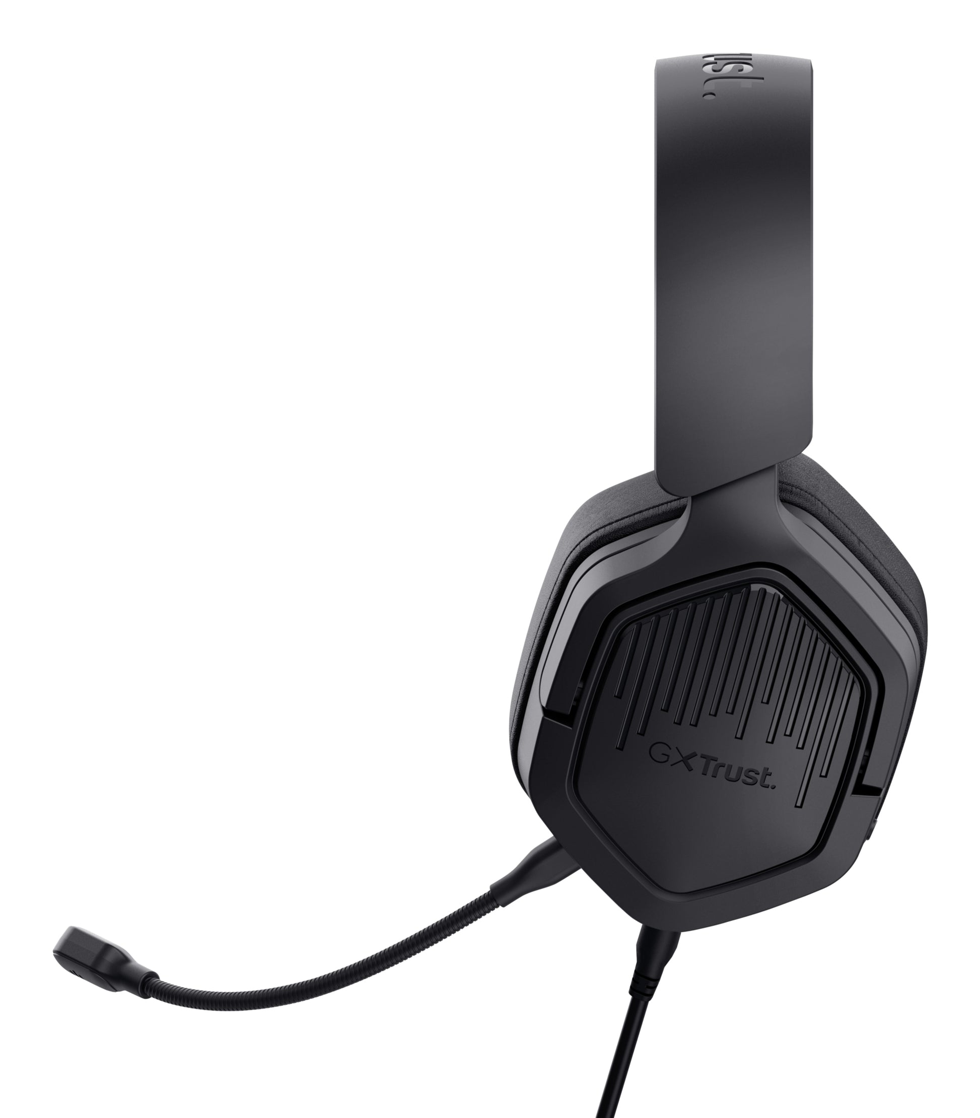 Trust GXT492 Carus Gaming-Headset – Over-Ear, Stereo, Kabelgebunden, 3,5 mm Klinke, Schwarz