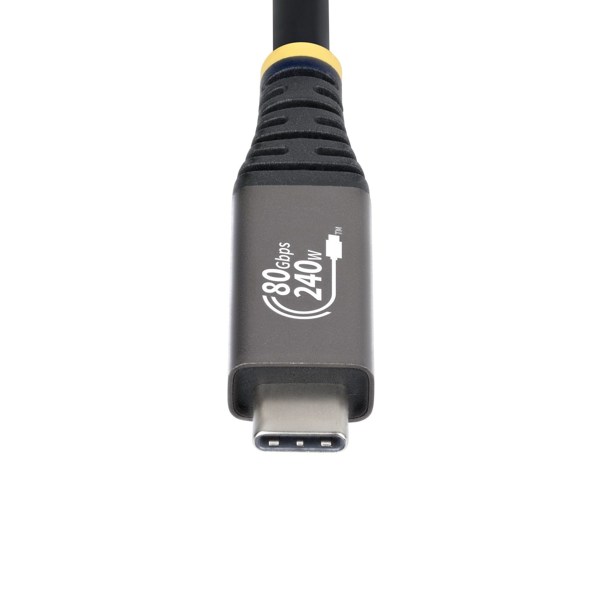 StarTech.com USB-C auf USB-C Kabel – USB4 80 Gbit/s – 1,5 m – PD 240 W – 8K/120 – USB-IF zertifiziert