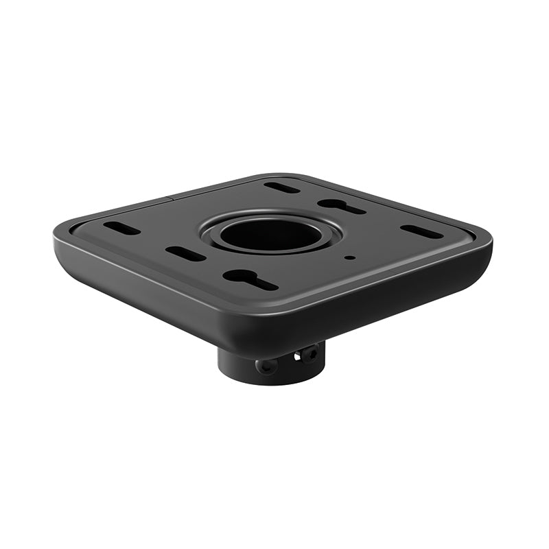 Hagor CPS – Deckenflansch, Schwarz, 205×205×87 mm