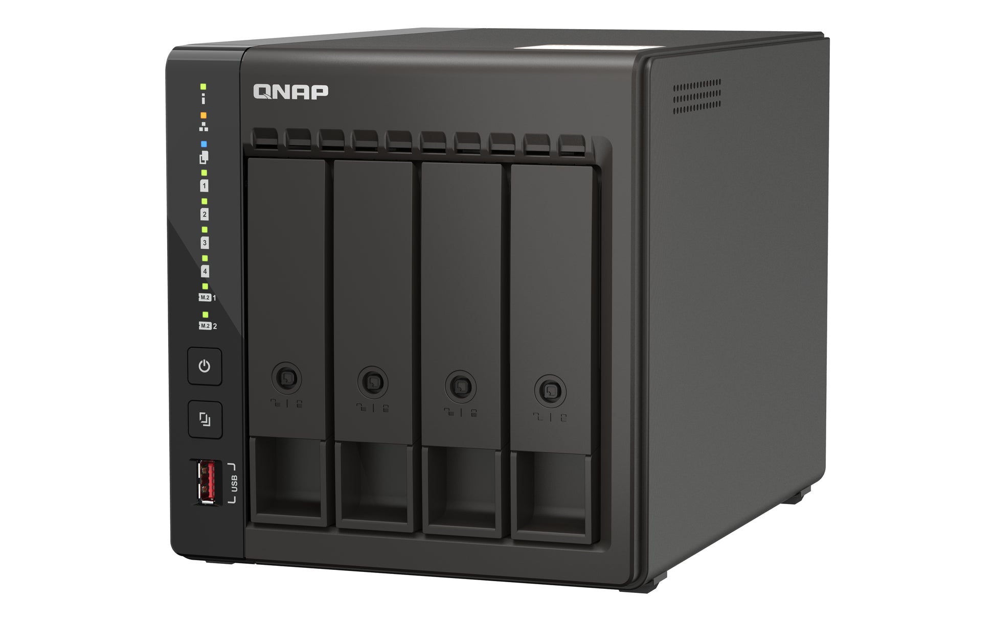 QNAP QVP-41C NAS – SATA & M.2, 4 Einschübe, RAID, 8 GB RAM