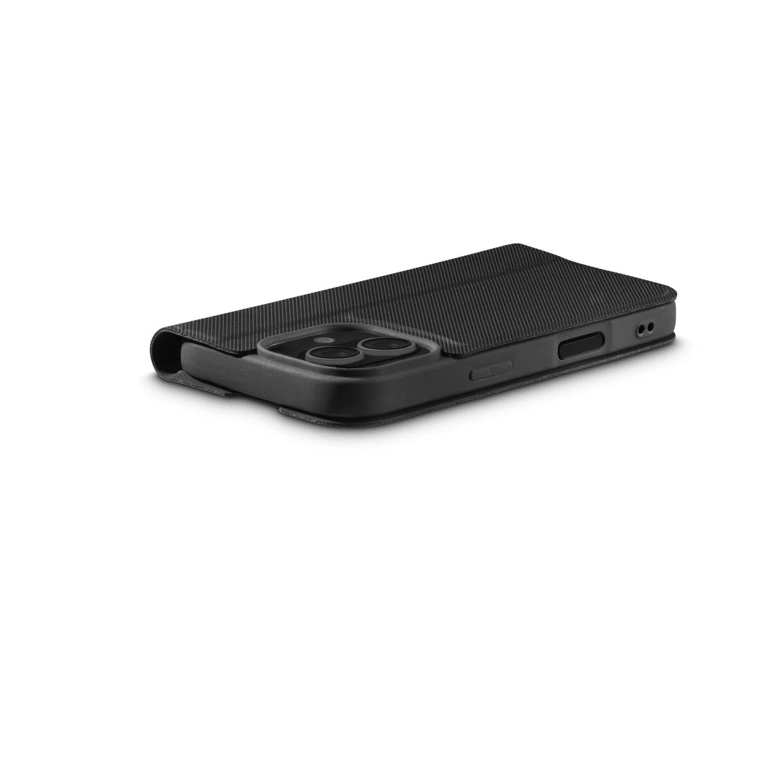 Hama Booklet Daily Protect Folio – für Apple iPhone 16 Plus, mit Ständer, 2 Kartenfächer, PU+TPU, Schwarz