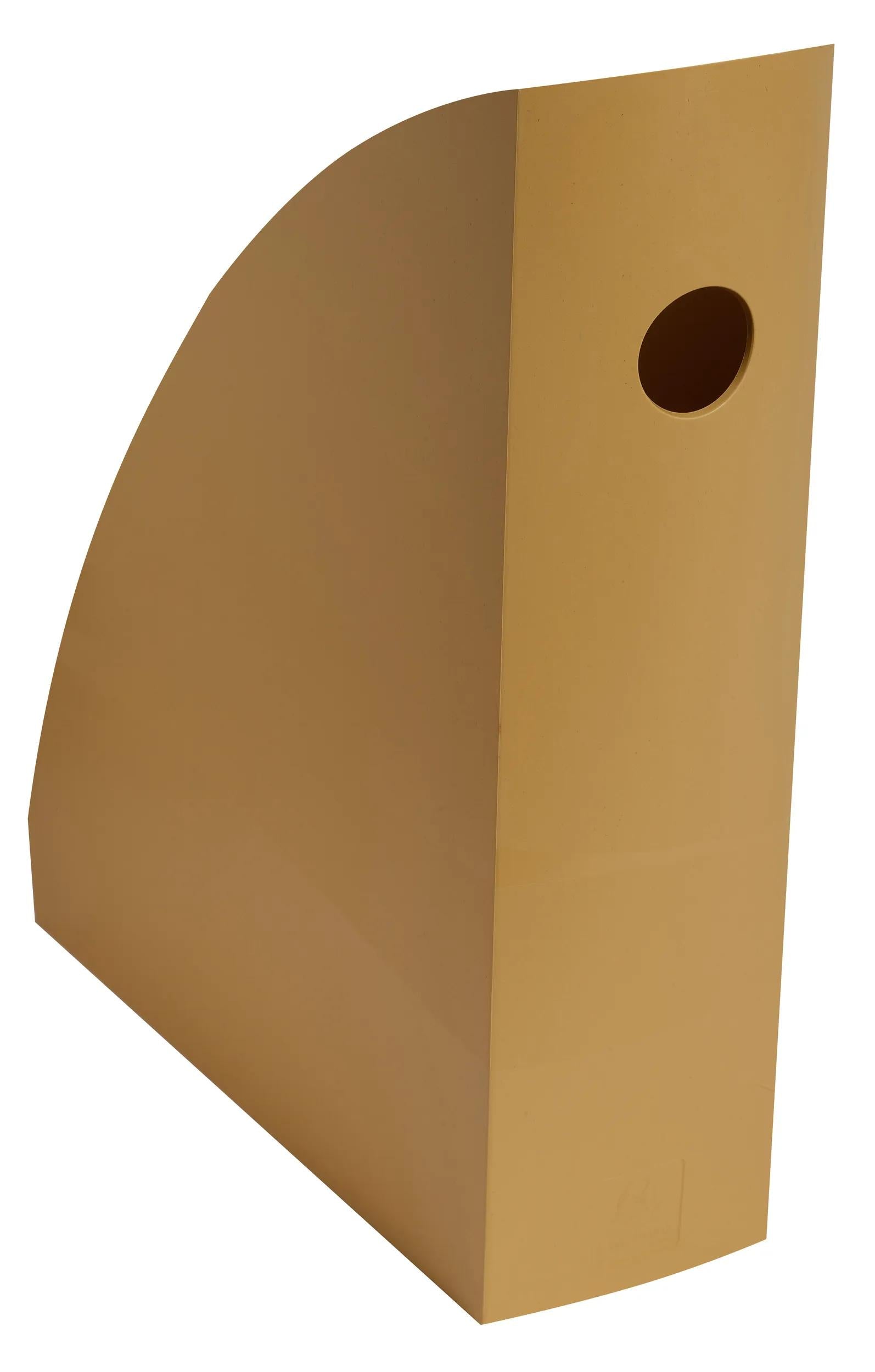 Exacompta Neo Deco Mag Cube Stehsammler – A4+ – Polystyrol (PS) – Gold – 266 × 82 × 305 mm