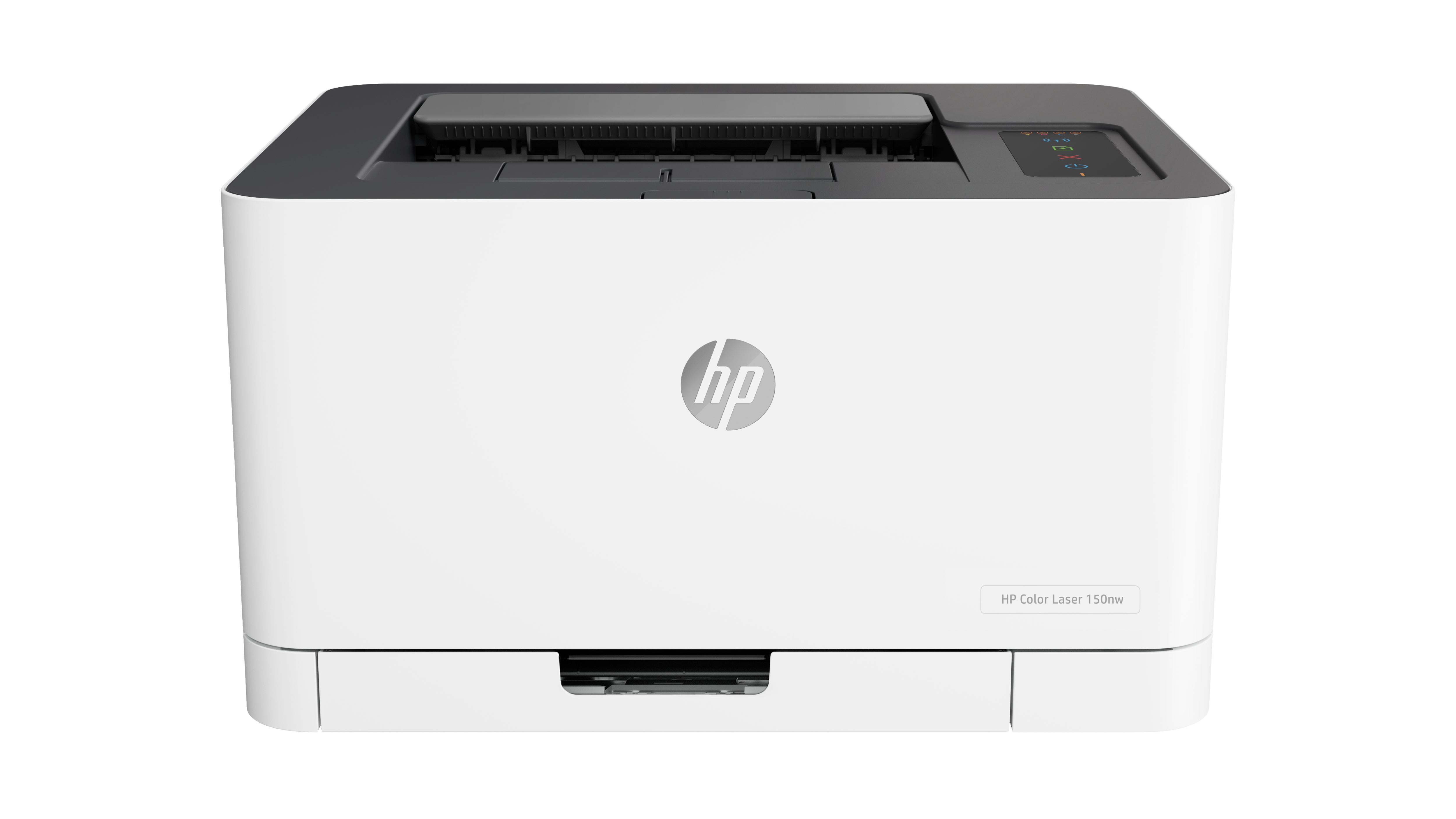 HP Color Laser 150nw – A4, Farbe, 4 Seiten/Min, 600 × 600 dpi, WLAN/LAN/USB, Papier: 150 Blatt