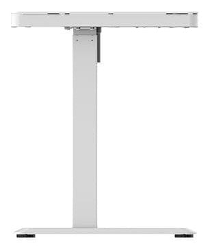 Contini Stehtisch – 120 × 60 × 121 cm – weiss – höhenverstellbar