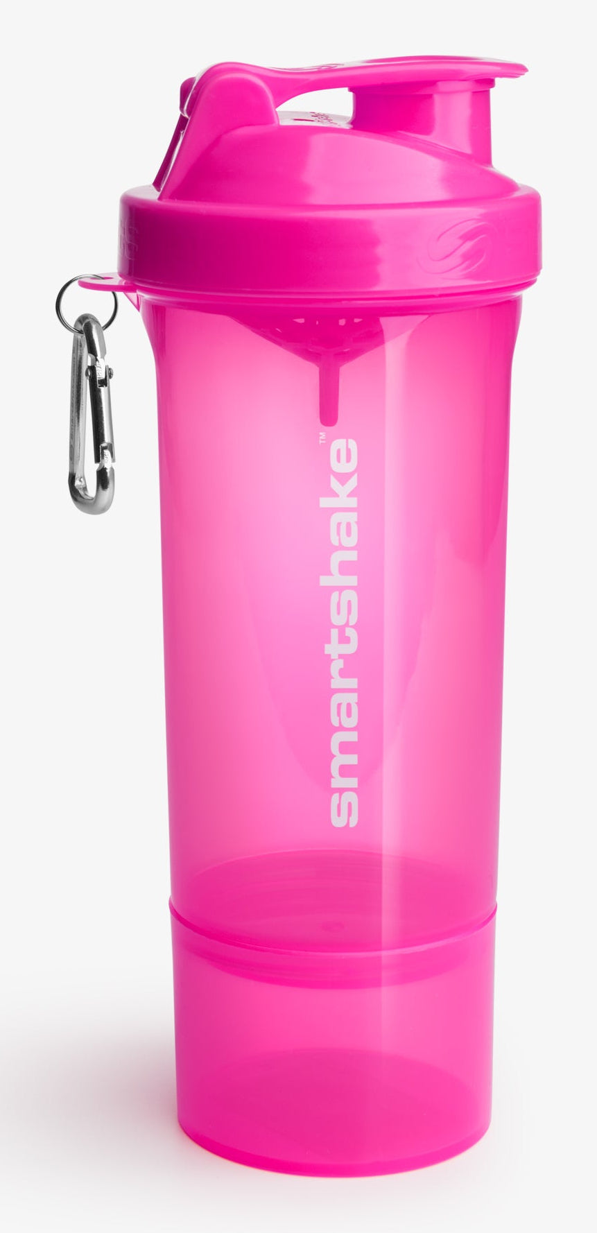 Smartshake Slim Shaker 500 ml – auslaufsicher, Kunststoff, Sportdeckel