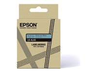 Epson Schriftband – 12 mm × 8 m, blau/grau – LK-4LAS