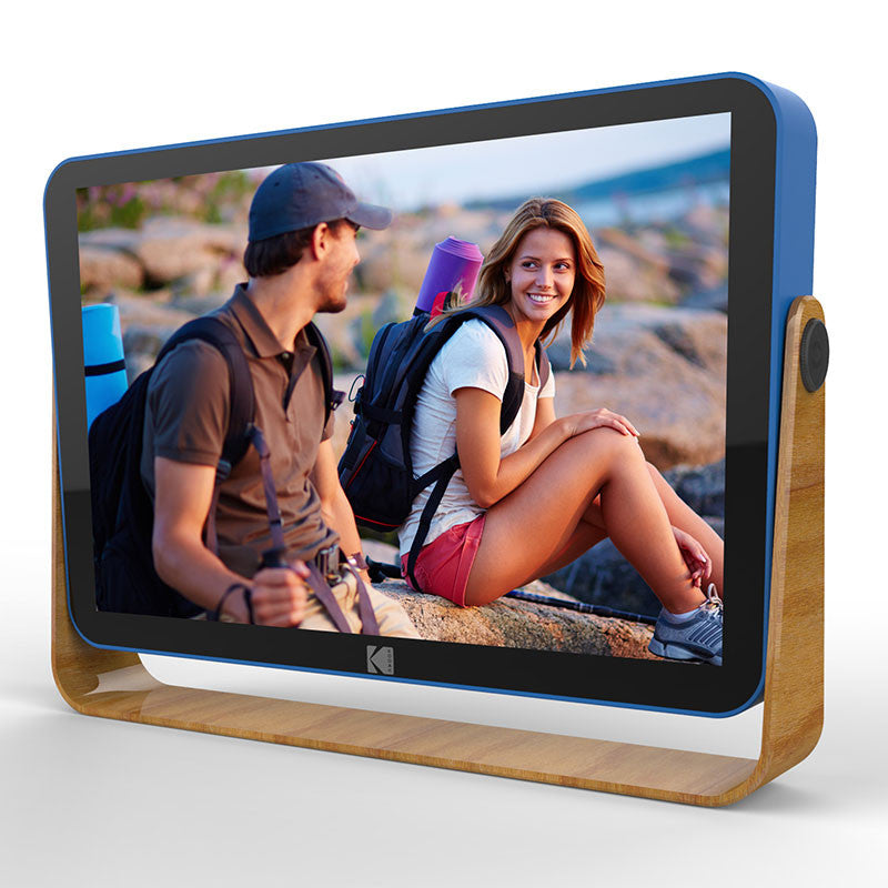 Kodak Digitaler Bilderrahmen RWF-108 10" – 1280 × 800, IPS, Touch, WLAN, 32 GB, MMC, SD, Blau