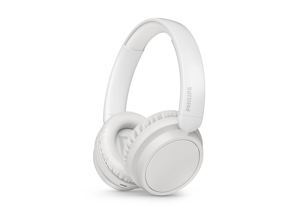 Philips TAH5209WT/00 Over-Ear Kopfhörer – Stereo, BT 5.3, Weiss
