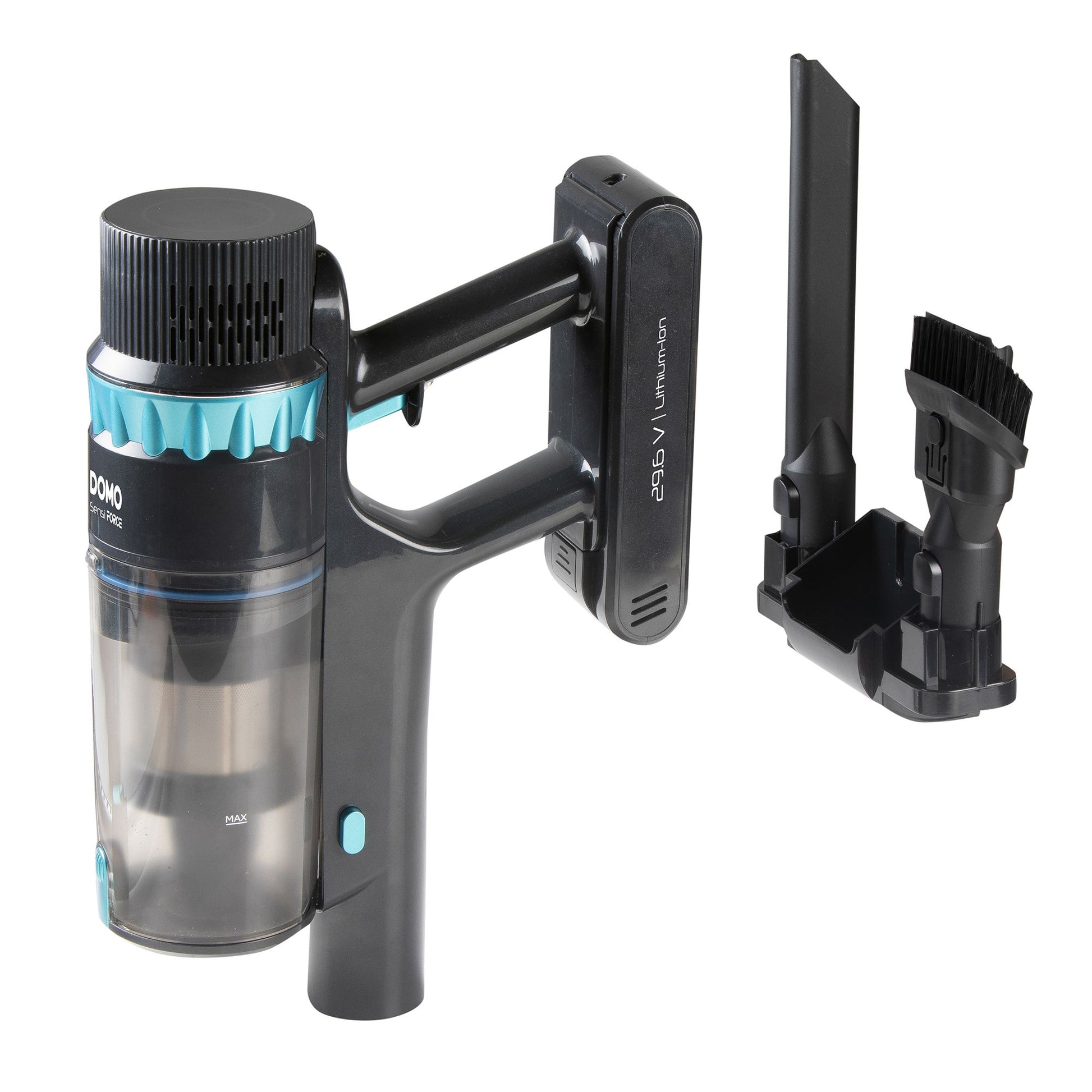 Domo Akkusauger DO244SV – 60 min, 0,8 l, Akkubetrieb, 30 V
