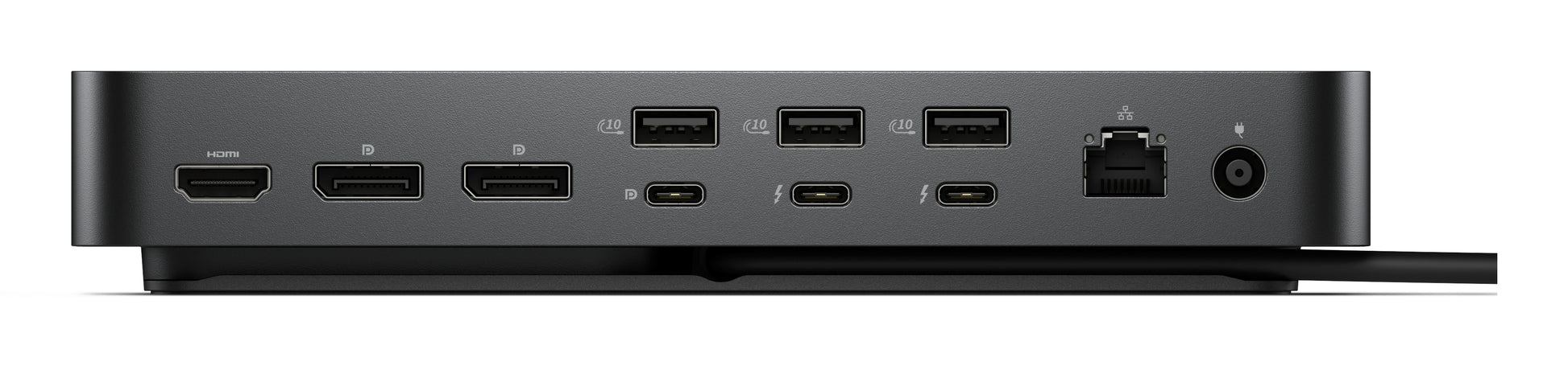 Dell WD25TB5 Dockingstation – Thunderbolt 5, 2× DP, 1× HDMI, 4× USB-A, 2× USB-C, 2,5GbE, für Windows/Mac/Chrom