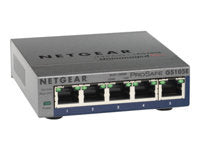 NETGEAR GS105E – Managed Switch – 5×GbE, L2/L3